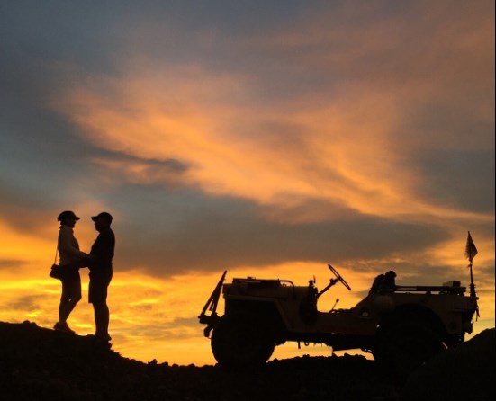 Sunrise lava tour merapi